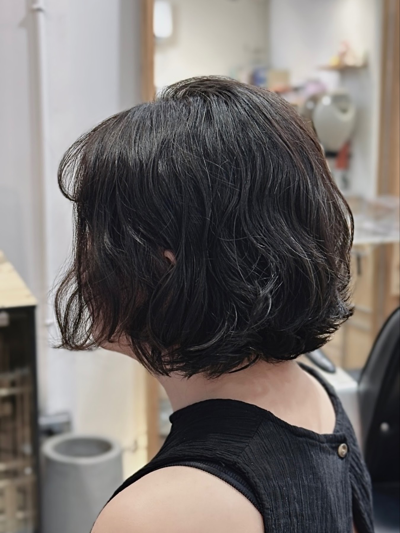 敘日 Hair Studio 短捲髮層次造型